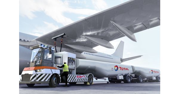 Découvrez le premier camion avitailleur 100% électrique conçu pour Airbus par Gaussin et Total