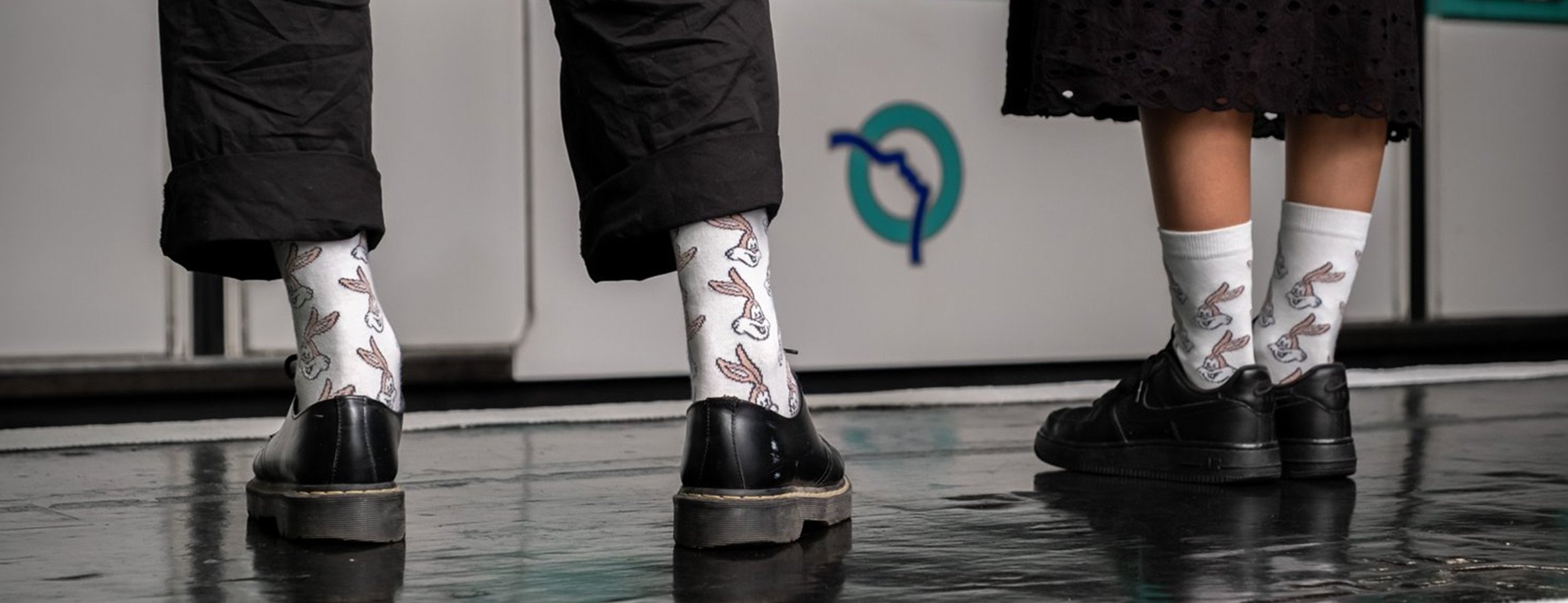La RATP lance les chaussettes Serge le Lapin